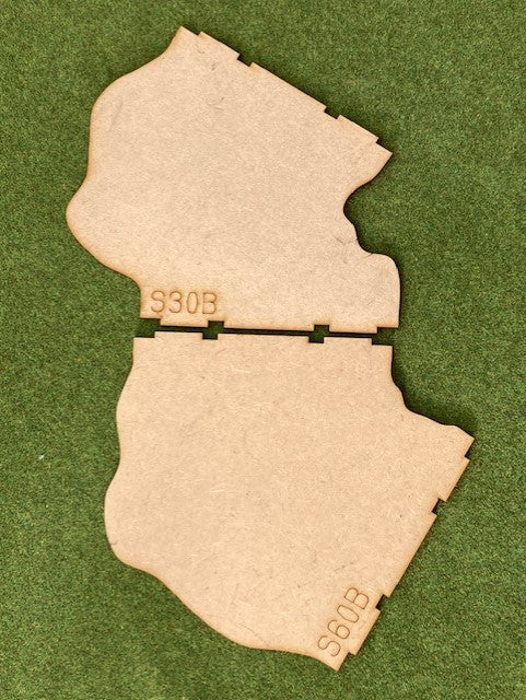 Stream Sections S30B & S60B curves