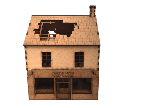 28mm 1:56 "Chapellerie" hat shop