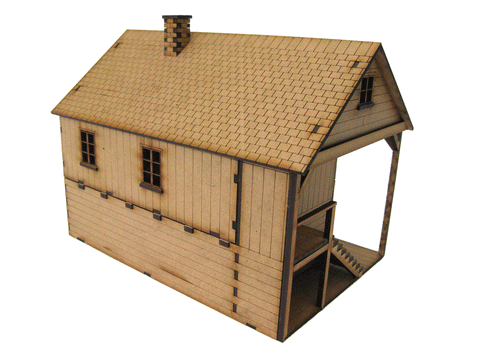 28mm 1:56 Eastern Front "Rural House 2"