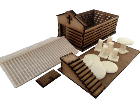 28mm 1:56 "Pantile Granary"