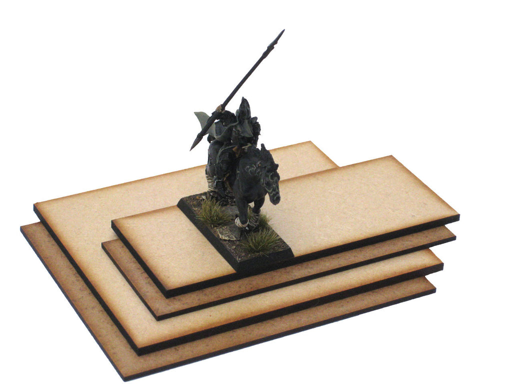 Multi Base 125mm x 50mm x 2mm (Cavalry Troop)