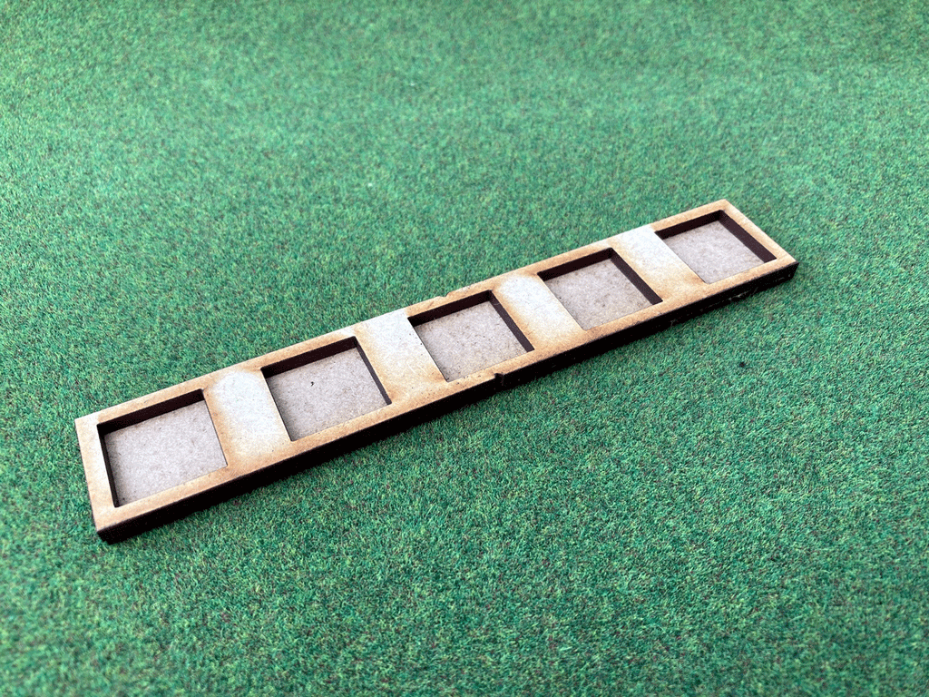 5 Man Skirmish Movement Tray for 20mm bases. (Oathmark size)