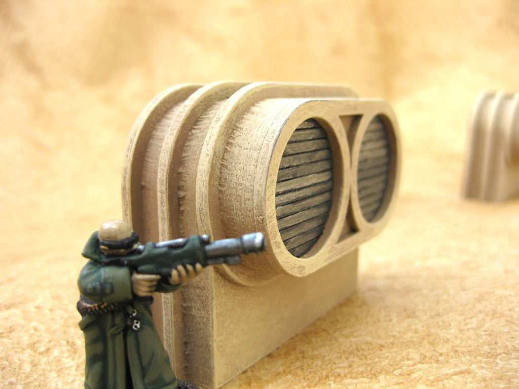 28mm 1:56 Sci-Fi "Vents" Set of 3