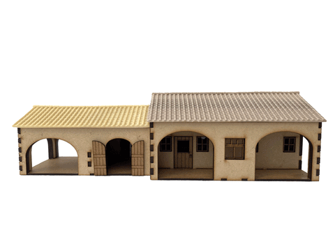 28mm 1:56 "Pantile Station"