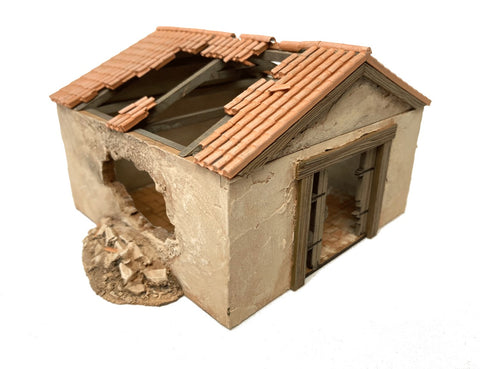 28mm 1:56 "Pantile Ruined Workshop"