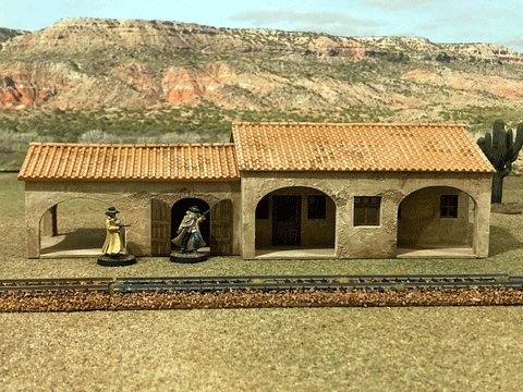 28mm 1:56 "Pantile Station"