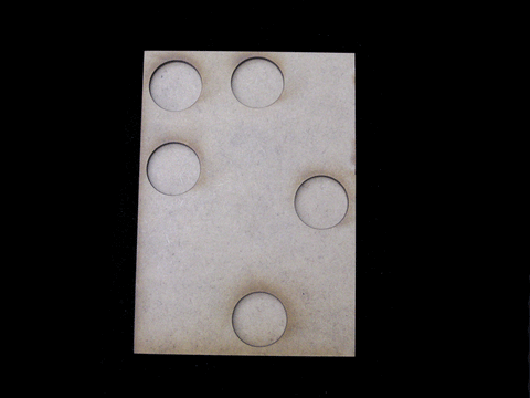 5 Man Artillery Movement Tray 2 (for 1p bases)