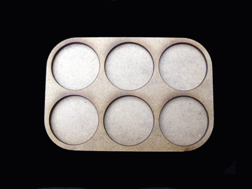 6 Man Movement Tray (25mm bases)