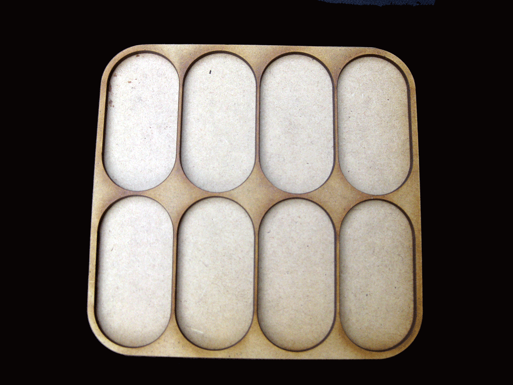 8 Horse Cavalry Movement Tray (25mm pill bases)