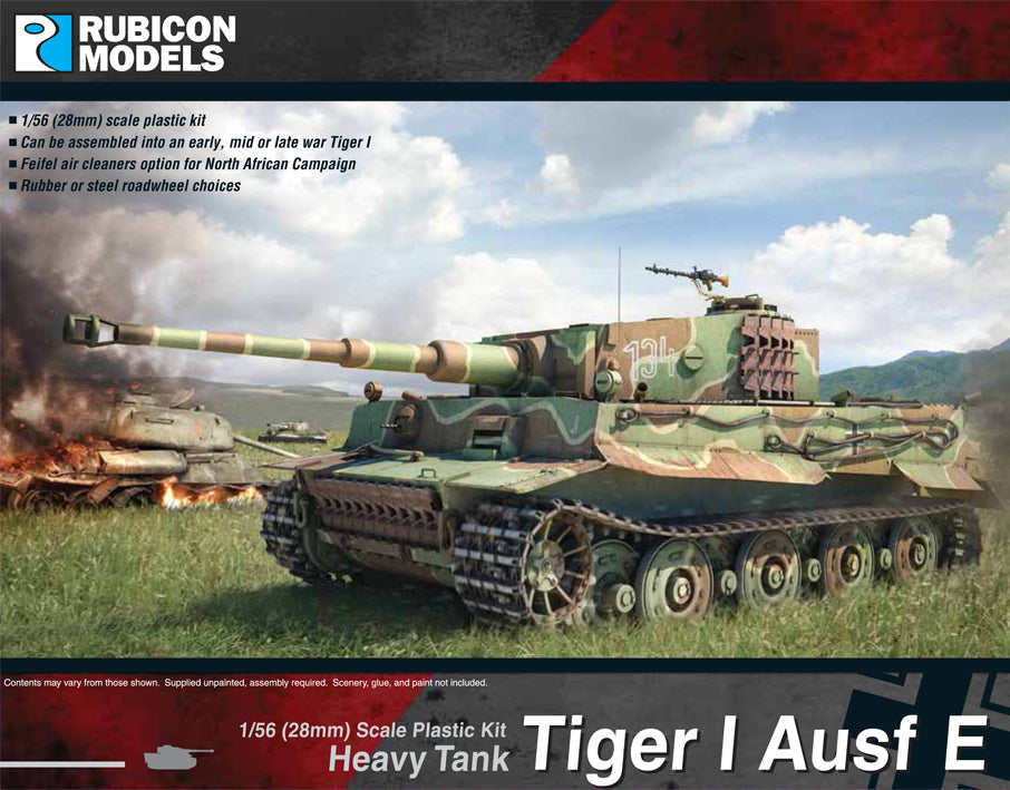 Axis : Rubicon 28mm 1/56 : Tiger I Ausf E (280016)