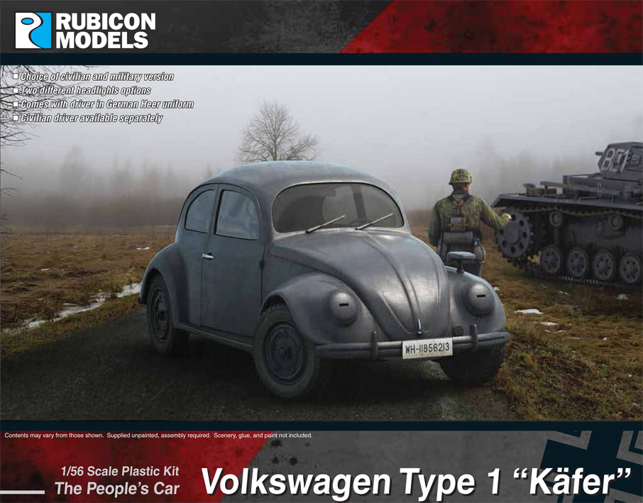 Axis : Rubicon 28mm 1/56 : Volkswagen Type 1 "Kafer" (280081)