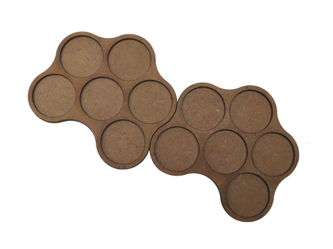 6/12 Man Skirmish Movement Trays "C" for 25mm bases.