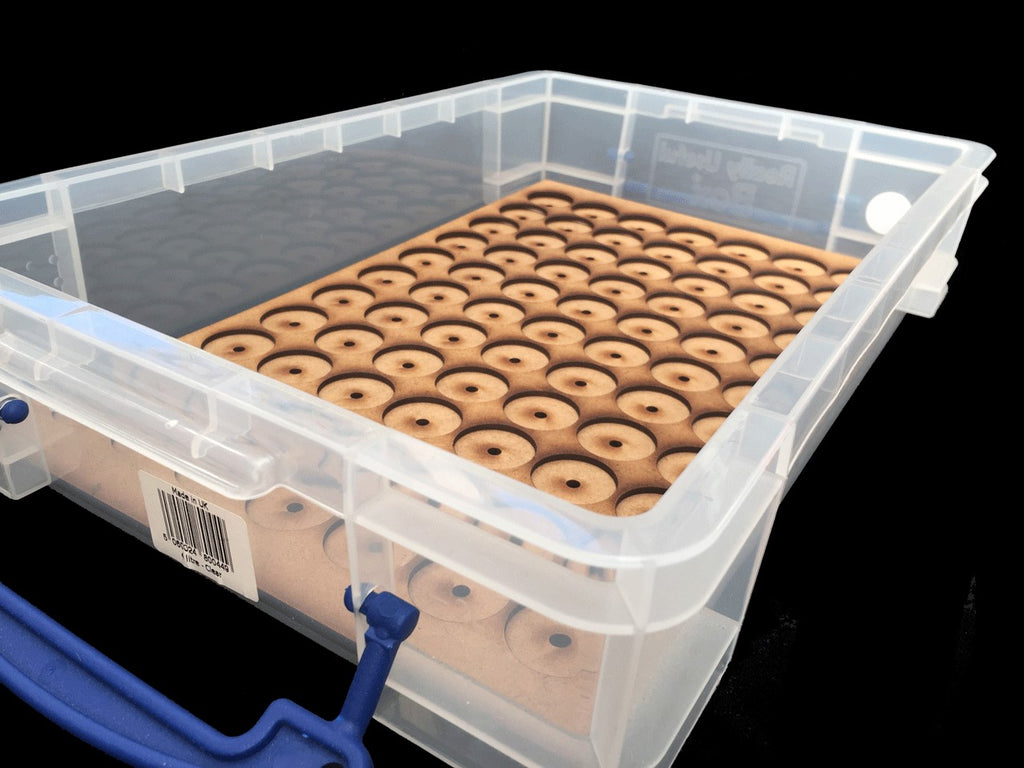 Storage Tray A ( Box liner for 77 Models ) On 25mm round bases
