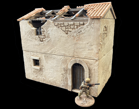 28mm 1:56 "Pantile Ruin A"