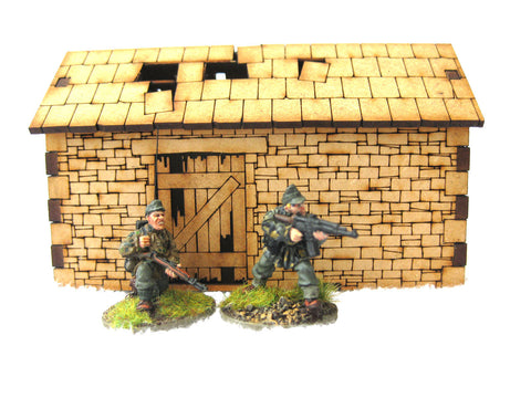 28mm 1:56 "Stone Shed"