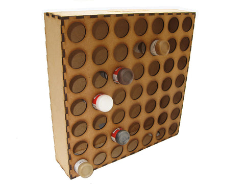 Paint Stand for 49 bottles of Vallejo "dropper style" paint
