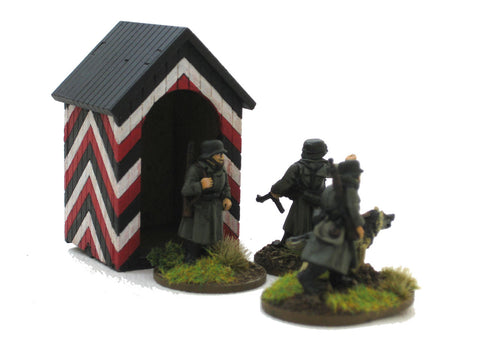 28mm 1:56 German Sentry Box