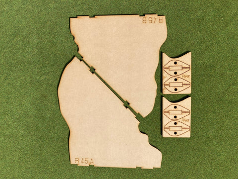 River Sections R45A & B curves