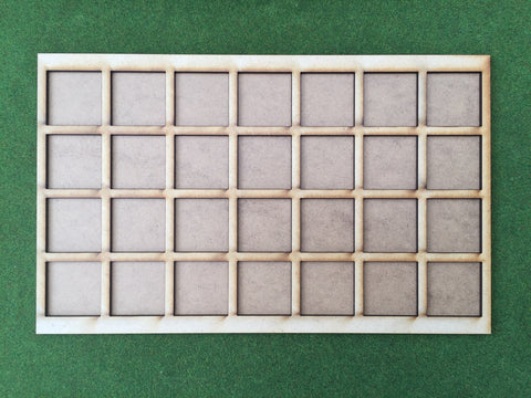 Storage tray 40mm Square (Box liner tray for 28 models)