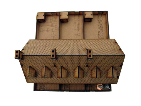 20mm 1:72 "The Terrace Front and Back Yards Set"