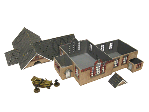 28mm 1:56  "L'Ecole" school