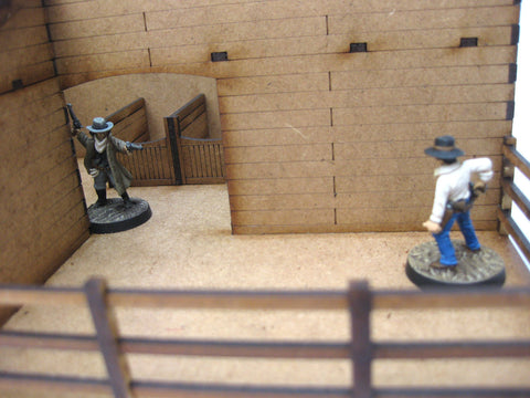 28mm 1:56  "Wooden Barn"
