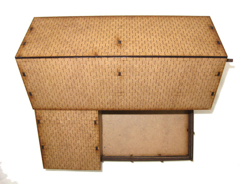 28mm 1:56  "Wooden Barn"