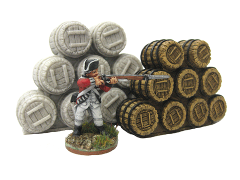 28mm 1:56 Resin "Small Barrel Stack" by Debris of War