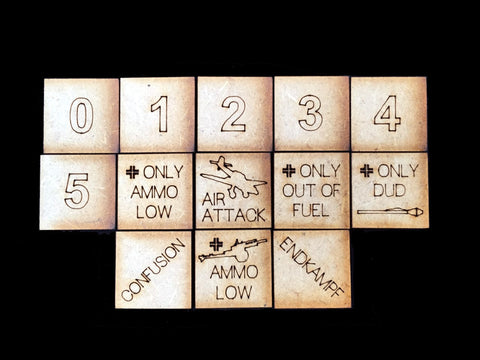 Battlegroup "Fall of the Reich" Token set