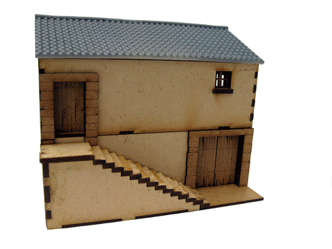 28mm 1:56 "Pantile Carthouse"