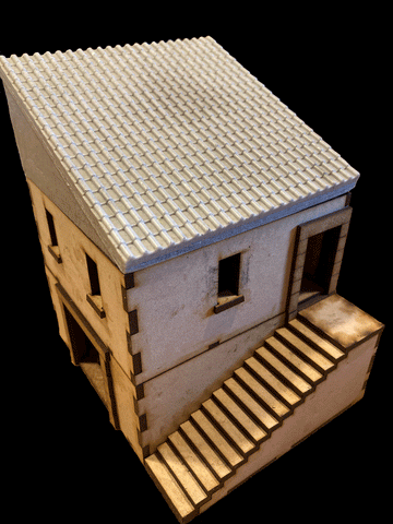 28mm 1:56 "Pantile Carthouse 2"