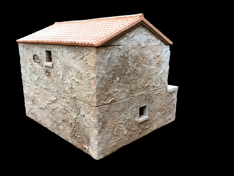 28mm 1:56 "Pantile Carthouse"
