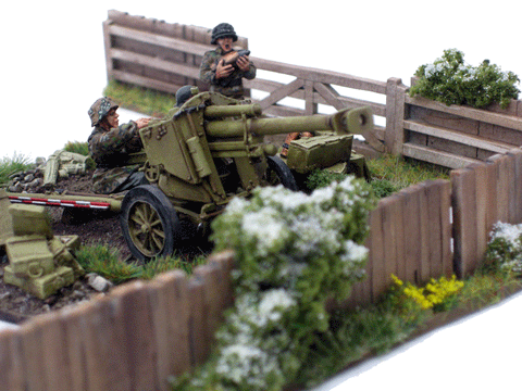 28mm 1:56 Rustic Fences 1.35m ( 54")