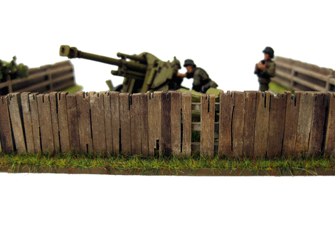 28mm 1:56 Rustic Fences 1.35m ( 54")