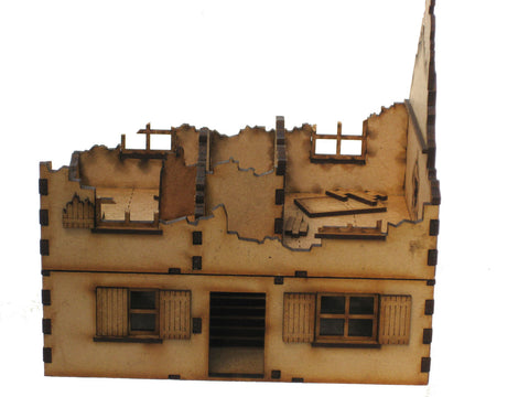 28mm 1:56 "Ruined House 3"