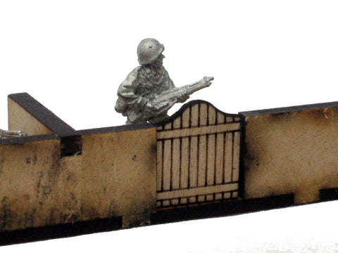 20mm 1:72 "The Terrace Front and Back Yards Set"
