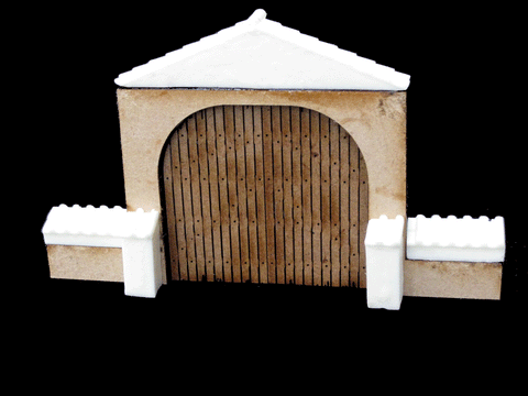 28mm 1:56 "Pantile Gate 1"