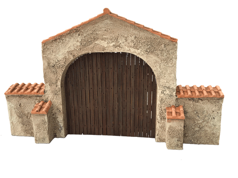 28mm 1:56 "Pantile Gate 1"