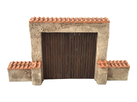 28mm 1:56 "Pantile Gate 2"