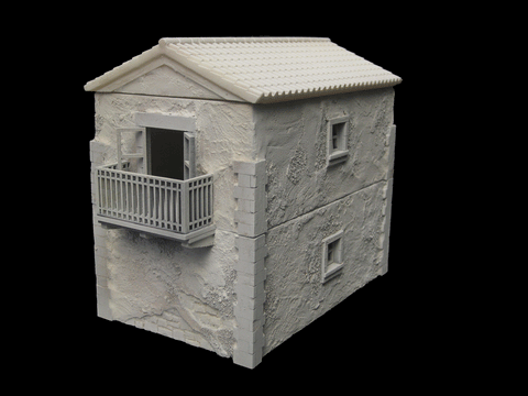 28mm 1:56 "Pantile House 4"