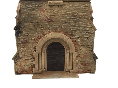 28mm 1:56 "Eglise" (French Church) PLAIN WALL VERSION