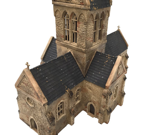 28mm 1:56 "Eglise" (French Church) PLAIN WALL VERSION