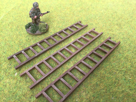 28mm 1:56 "Ladder set A" (set of 3)