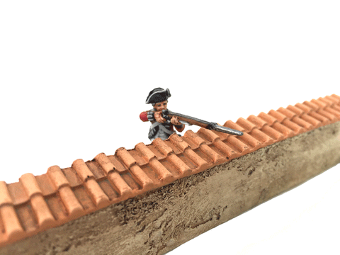 28mm 1:56 "Pantile Low Walls"