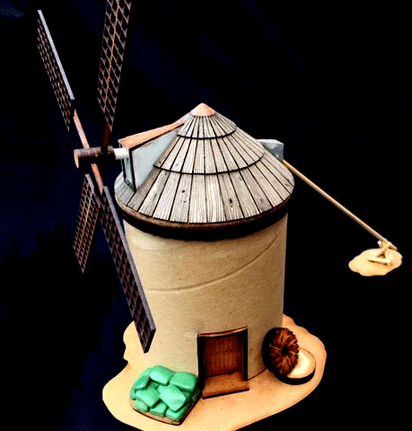 28mm 1:56 "Spanish Windmill" Kit A