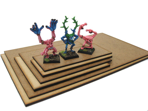 Multi Base 250mm x 100mm x 3mm (25 x 25 Infantry Horde)