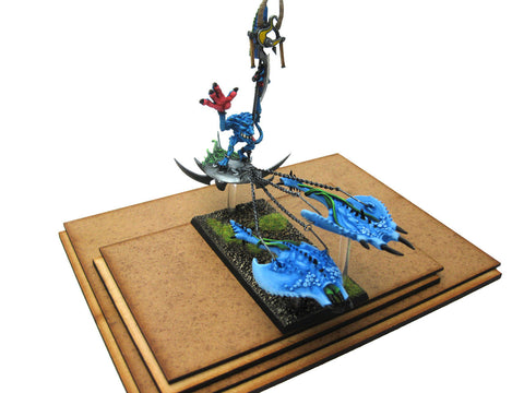 Multi Base 150mm x 200mm x 3mm (Large Cavalry / Chariot Horde)