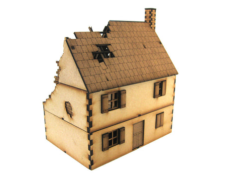 28mm 1:56 "Ruined House 2"