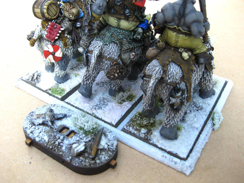 Movement Tray 100mm x 100mm (Chariot Troop)