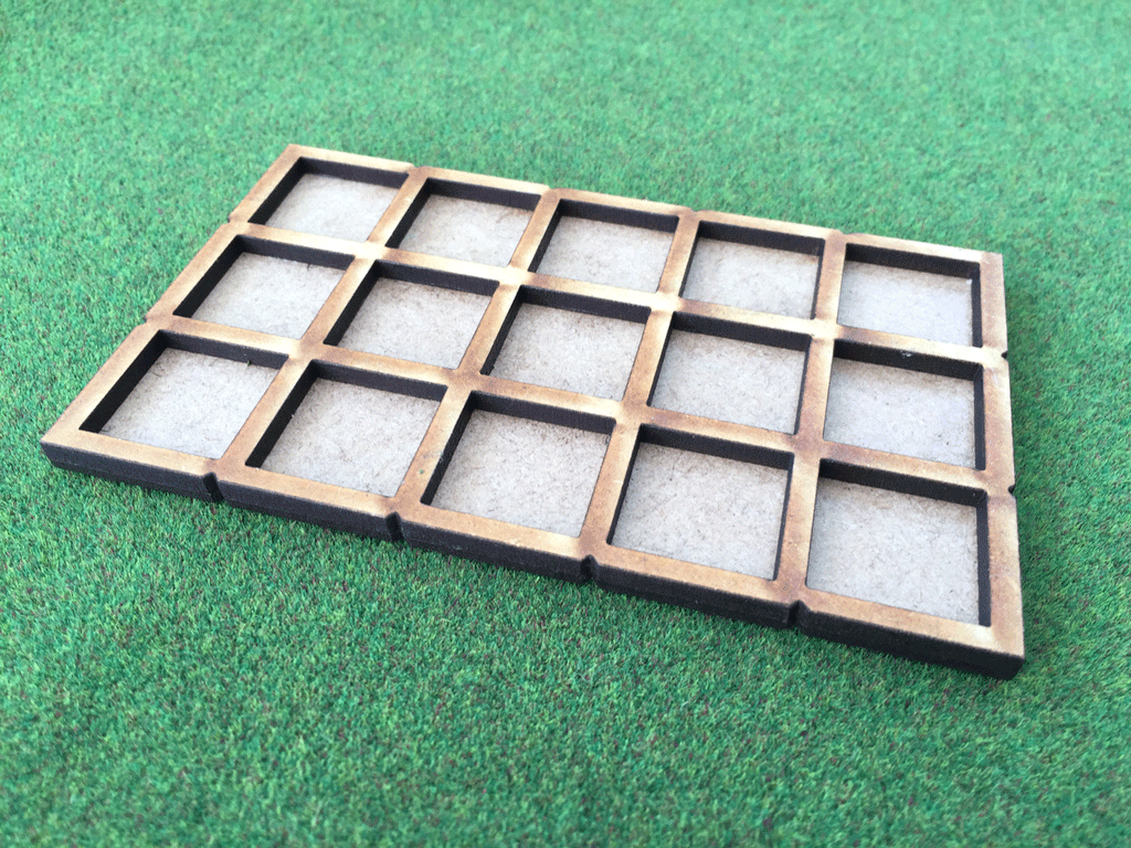15 Man Movement Tray for 20mm bases. (Oathmark size)